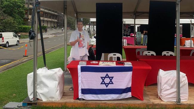 Jewish students have expressed concerns over a potential increase in anti-Semitic incidents on campus, as an Israeli flag was torn down and binned at a Jewish association’s stall during the University of Sydney’s orientation week.