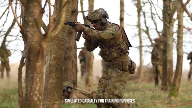 The Australian Defence Force help to train Ukraine troops