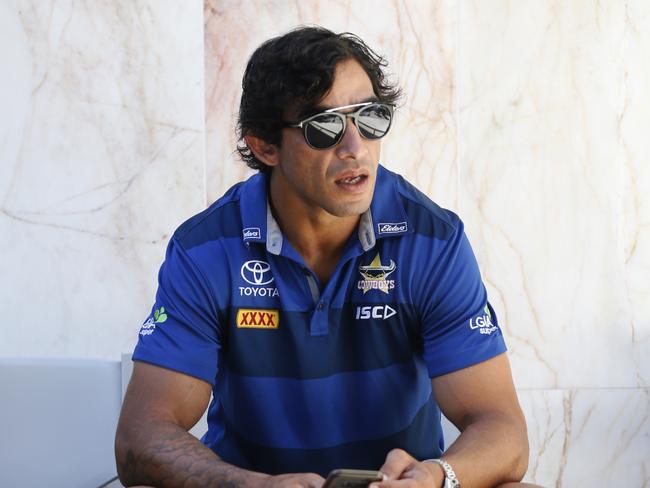 Johnathan Thurston has quit Origin to focus on the Cowboys. PICTURE: ANNA ROGERS