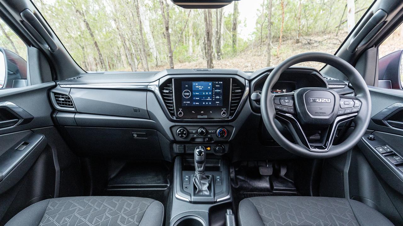 The cabin includes a new centre touchscreen. Picture: Supplied.