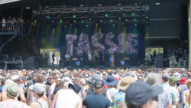 There has been numerous assaults at Tasmania’s Falls Festival. Picture: Matt Thompson