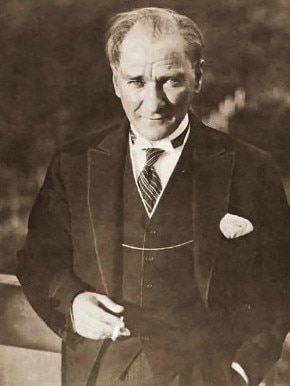 Turkish nationalist leader Mustafa Kemal Ataturk.