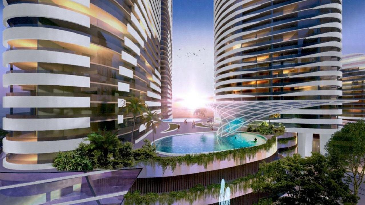 Gold Coast development: Giant supertower planned for four-high-rise ...