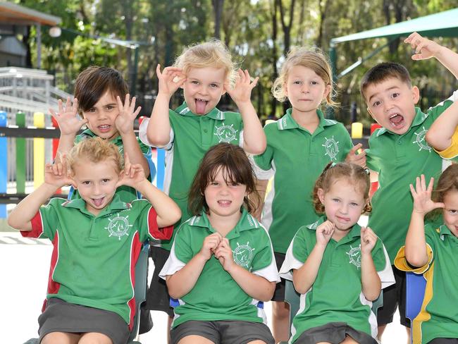 Sandy Strait State School Prep 1B. Picture: Patrick Woods.