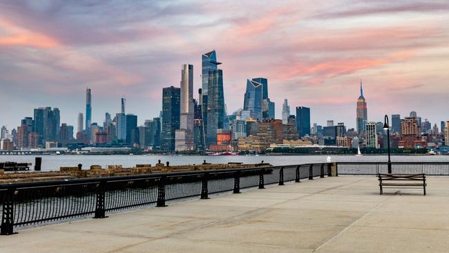 New York City skyline from Hoboken in New Jersey. Picture: Getty Images