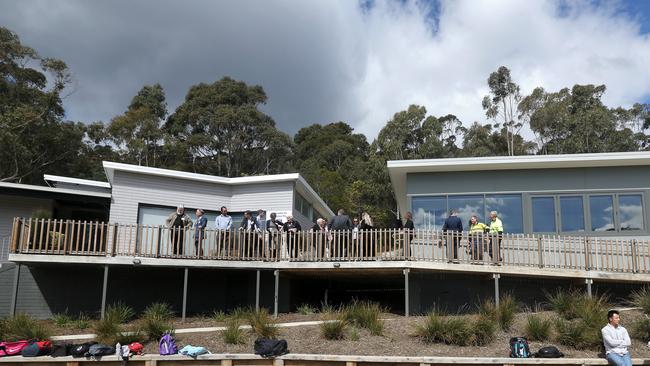 The new facilities at Wellesley Park ,South Hobart. Picture: LUKE BOWDEN