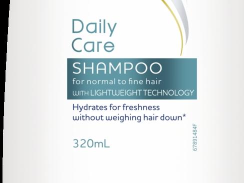 Dove Normal to Fine Hair shampoo. Supplied