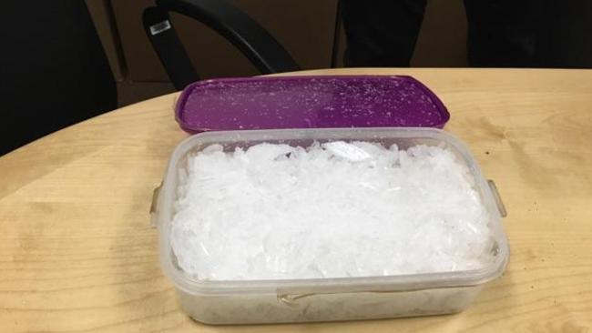 100kg of ice was seized in Mexico in September. Picture: NSW Police.