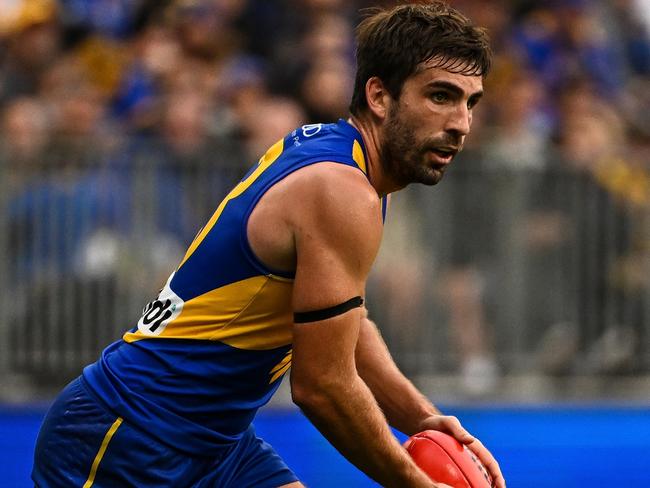 Is Andrew Gaff out the door for the Eagles come season’s end? Picture: Daniel Carson/AFL Photos via Getty Images.