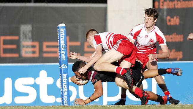 Marsden’s Will Semu scores. (Image/Josh Woning)