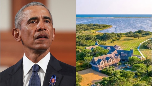 The Obamas are familiar summer visitors at Martha's Vineyard. Picture: Getty / Instagram @marthasvineyard