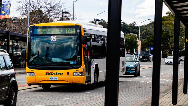 David O’Byrne MP is concerned about the bus cancellations. A Metro Bus at Eastlands Shopping Centre. Picture: Linda Higginson