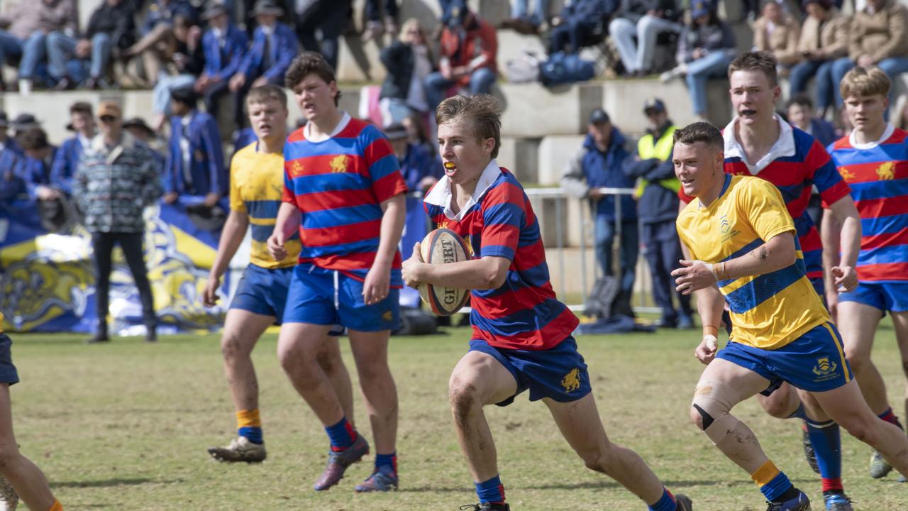 16As Downlands vs TGS. The O'Callaghan Cup played at Downlands College. Saturday, August 6, 2022. Picture: Nev Madsen.