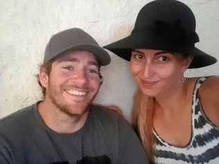 Zac Feeney, pictured with his girlfriend Jess. Zac was one of the seven men on board when the fishing vessel the Dianne capsized and sank. 