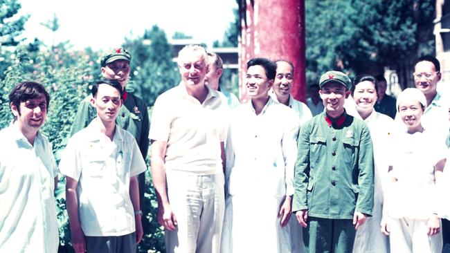 Gough Whitlam during his first visit to China in July, 1971. Picture: Whitlam Institue