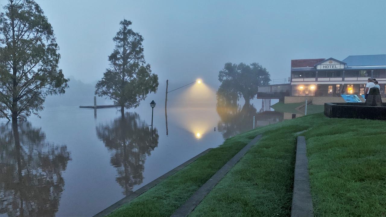 The Clarence River passed the major flood level of 5.4m and was approaching the 6m mark at Prince St, Grafton at 6.30am on Wednesday, 24th March, 2021.