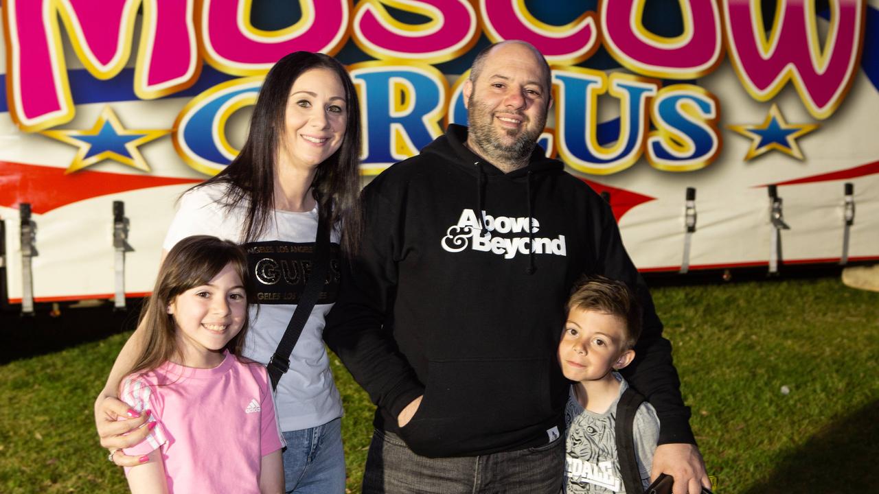 Great Moscow Circus at Bonython Park. Picture: Brett Hartwig