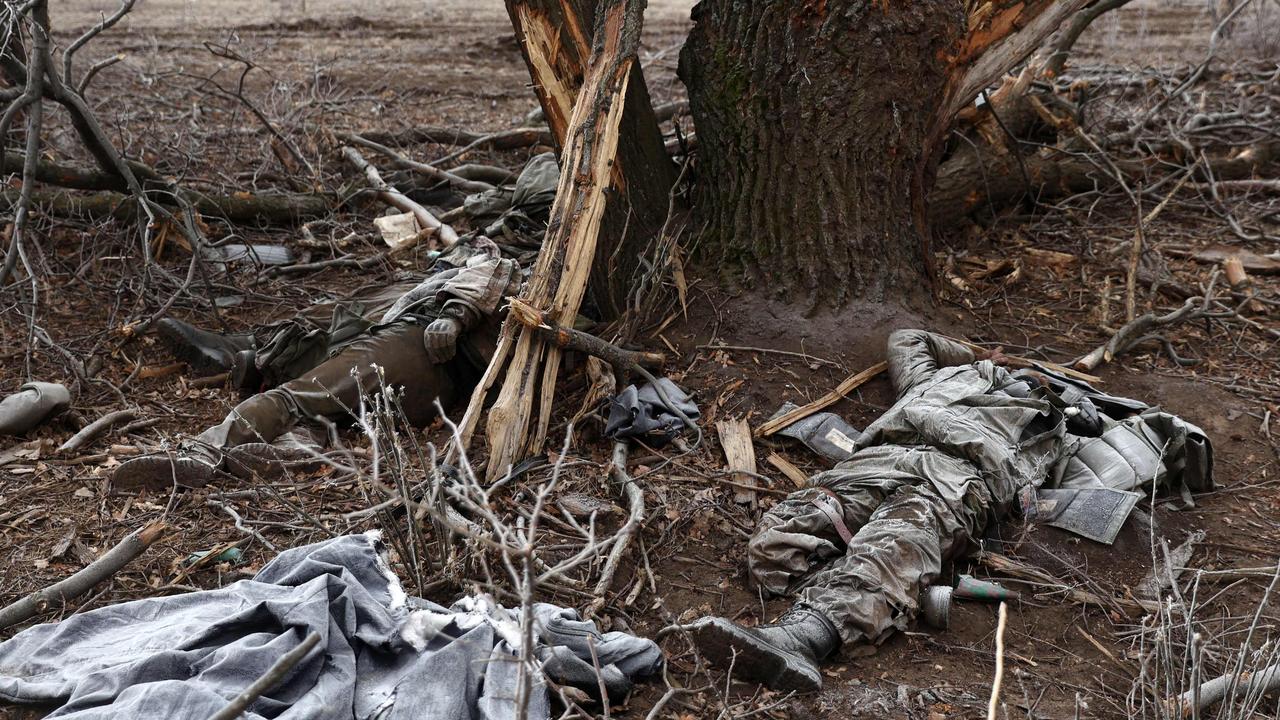 Russia Ukraine war Photos of dead Russian soldiers on frontline reveal
