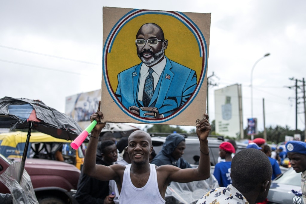 Liberia’s football superstar president runs for reelection