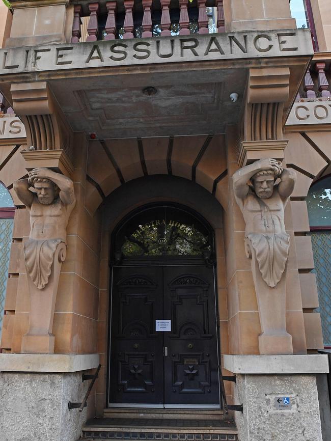 The heritage-listed building has been a Citizens’ Life Assurance Company, a telegraph exchange, Post Master General’s technicians’ school, and a telecommunications museum. Picture: Tom Huntley