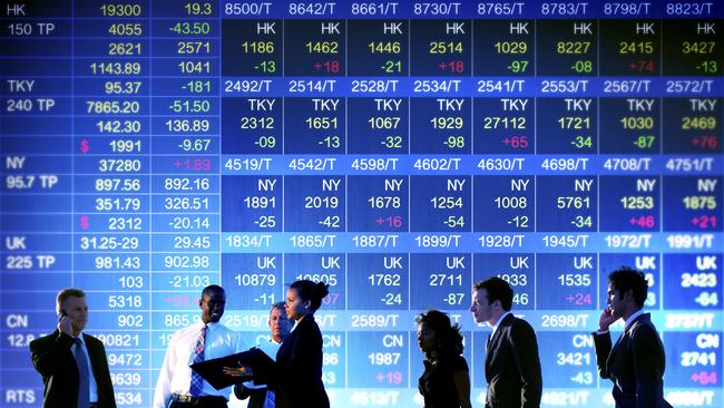 Business Stock Exchange Trading Concepts