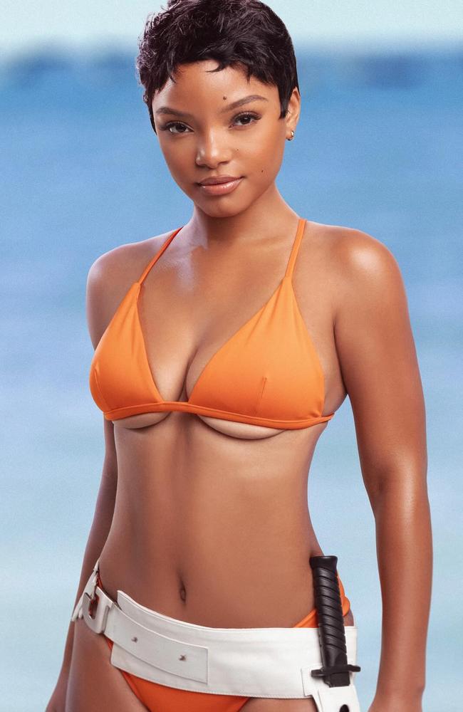 Actress Halle Bailey, not to be confused with fellow screen star Halle Berry. Picture: hallebailey/Instagram