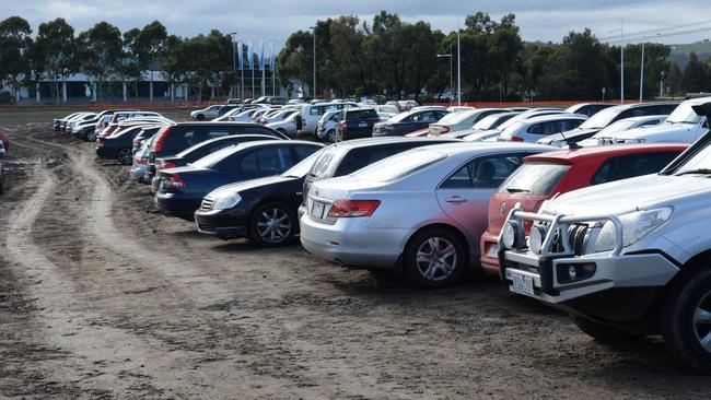 The lack of permanent parking at train stations is a major bugbear for commuters.