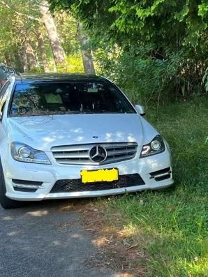 The Mercedes registered in Scowen’s name. Picture: NSW Police