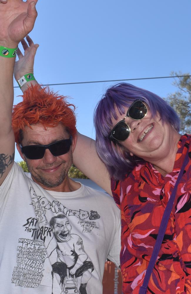 Tully Bates and Joel Marrington at the 2022 Caloundra Music Festival. Photo: Elizabeth Neil