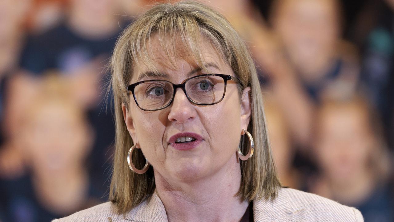 Deputy Premier Jacinta Allan says the letter sent to parents and schools is ‘in line’ with advice provided by government last week. Picture: David Geraghty