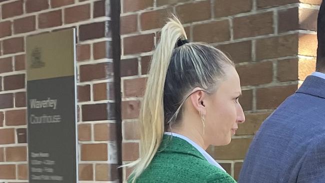 The 28-year-old Sydney woman was fined at Waverley Local Court. Photo: Bianca Healey