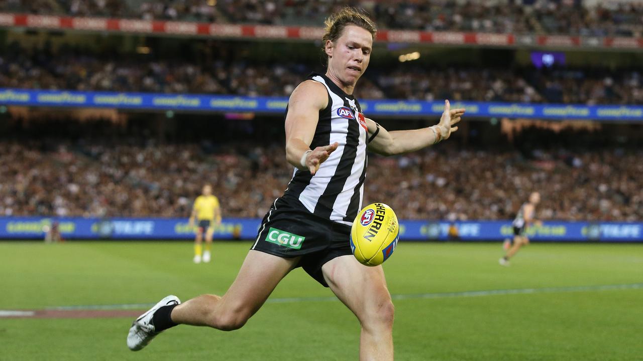 Could Tom Langdon be lured out of Collingwood? Photo: Michael Klein.