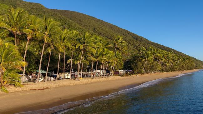 The Ellis Beach Oceanfront Bungalows Holiday Park, north of Cairns. Picture: Supplied