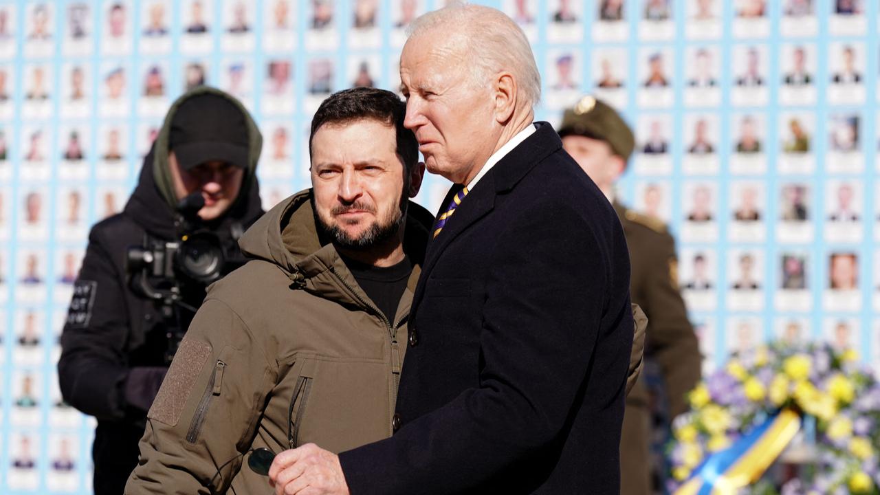 Joe Biden Visits Ukraine On First Anniversary Of Russian Invasion | The ...