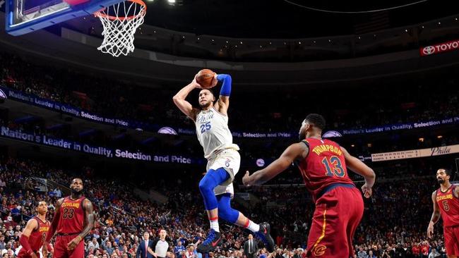 Ben Simmons Outguns Lebron James Philadelphia 76ers Vs Cavaliers Result Au