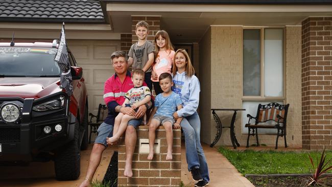 Larger families could easily be given larger tax breaks to help with the cost of raising kids. Picture: Richard Dobson