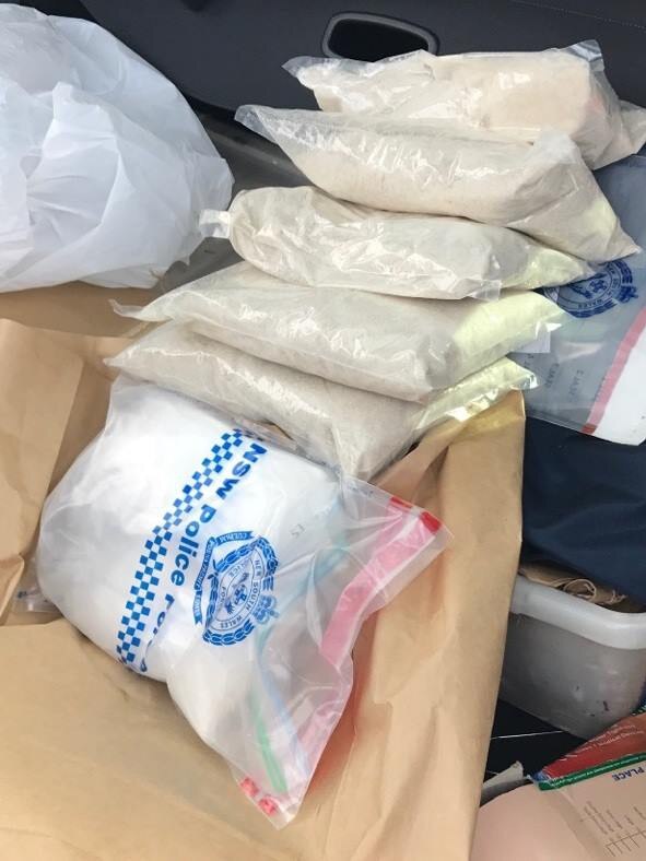 At the time police estimated the haul to be worth $6 million. Picture: NSW Police