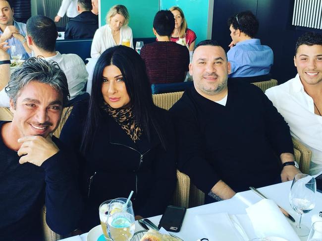 John Ibrahim and Margaret Staltaro with Michael Ibrahim and John’s son Daniel. Picture: Instagram