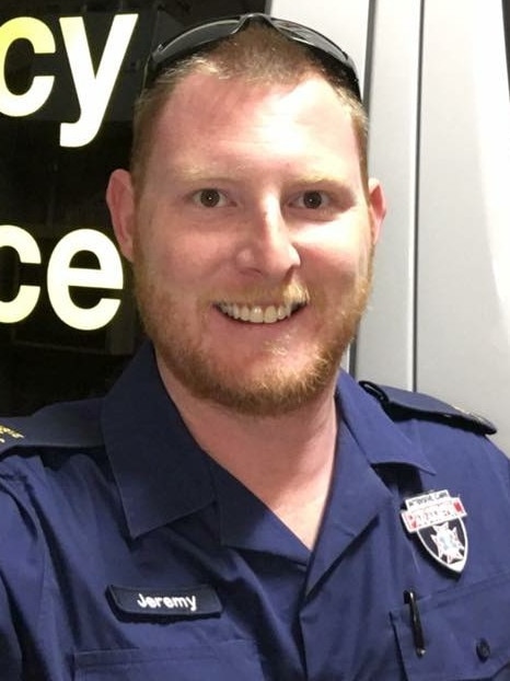 Voodoo Medic Jeremy Holder became a paramedic when he left the military.