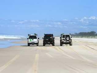 Four-wheel drives will be banned from South Ballina Beach as of March 31. Photo: Discover Ballina.