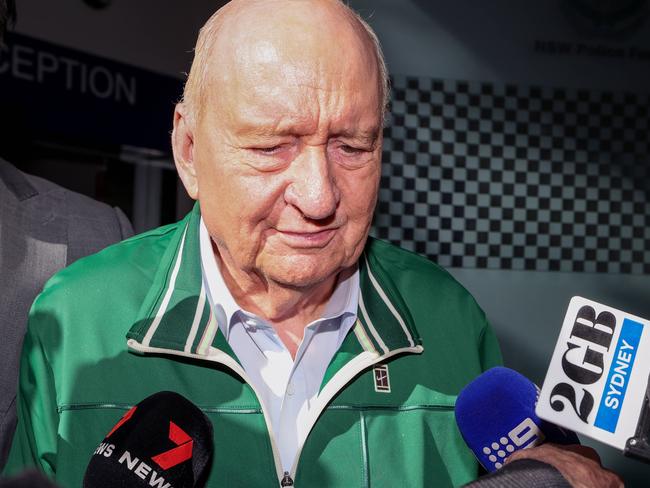 Alan Jones outside Day Street Police Station last month. Picture: Dylan Coker