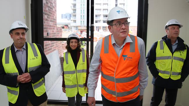 Daniel Andrews says it’s a ‘massive agenda to reimagine those spaces’. David Crosling