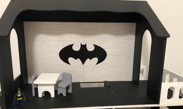 Kmart hacks: Mum turns dollhouse into epic Batcave | Kidspot