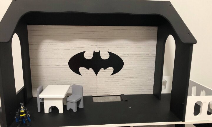 super hero doll house