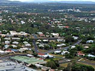 Drone photo of Gympie