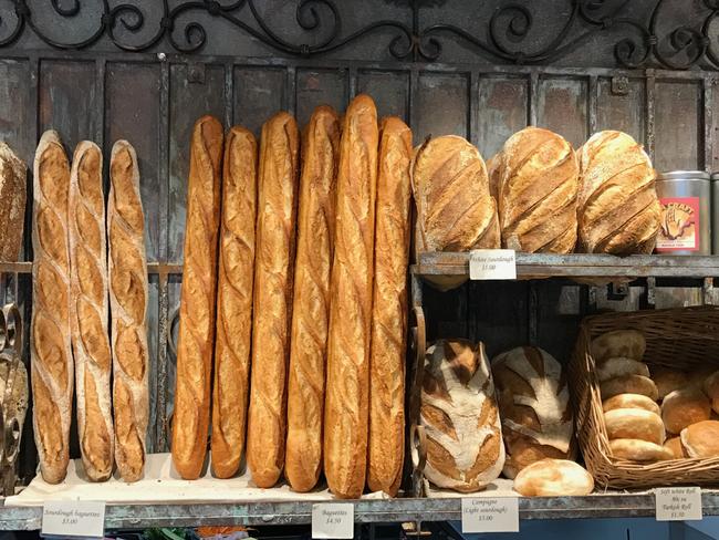 A full range of freshly baked French-style breads: Pictures: Jenifer Jagielski