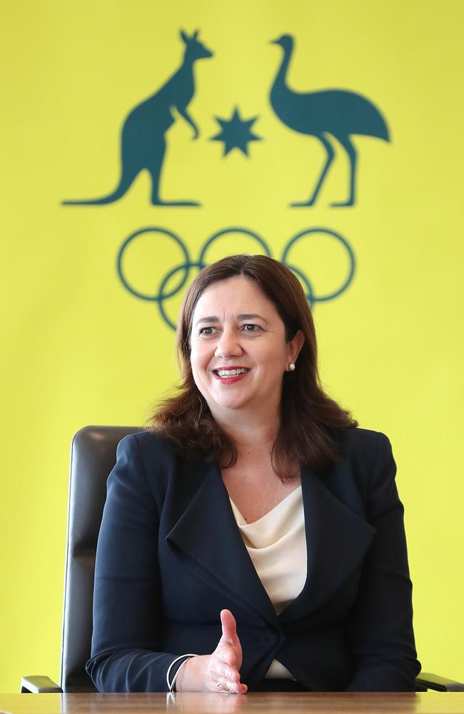 Premier and Minister for the Olympics (and soon to be Paralympics) Annastacia Palaszczuk