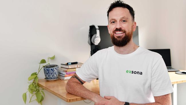 Exsona founder Ryan McGrory launched his business consultancy start-up earlier this month. Picture: Patrick Woods.