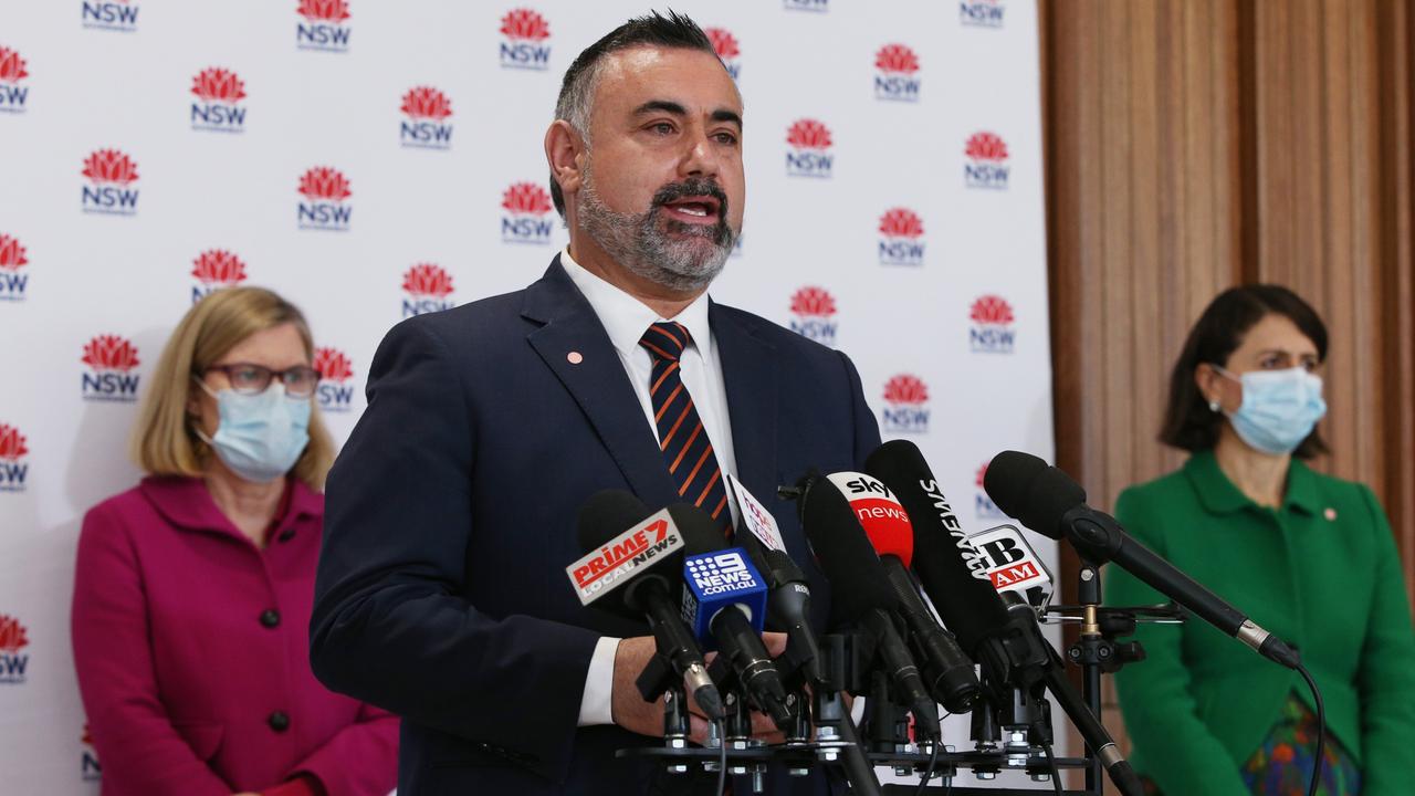 NSW Deputy Premier John Barilaro. Picture: Lisa Maree Williams Pool/Getty Images