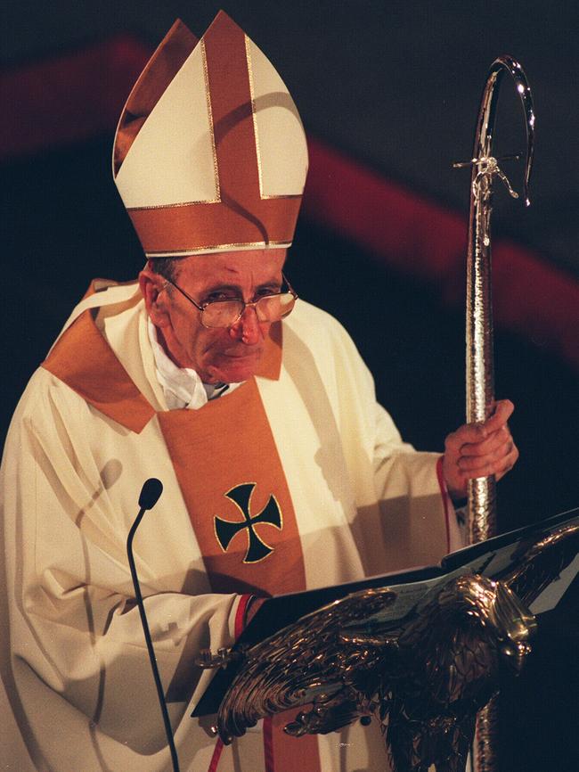 Archbishop Frank Little in 1996.